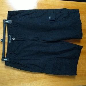 Marc Ecko Cut & Sew Men's Cargo Shorts Sz 30 Black